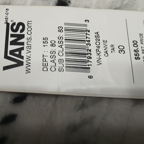 Brand new Vans pants size 30x32 Grey in color - Picture 3 of 6
